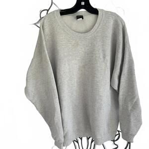 Vintage USA Olympic Cotton Blend Crewneck Light Grey Sweatshirt - 2XL